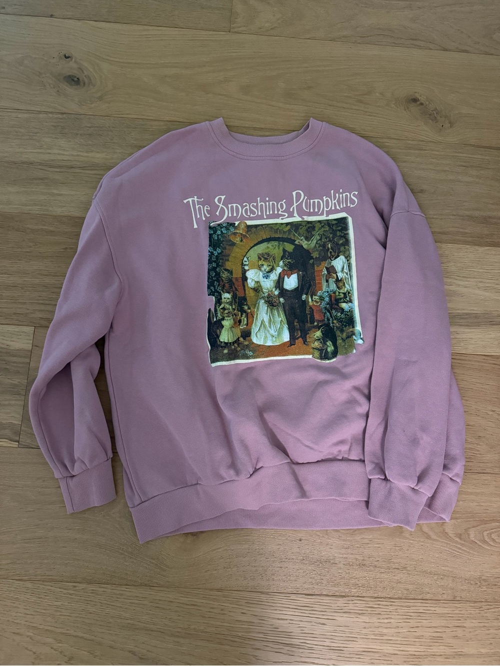 H&M The Smashing Pumpkins Graphic Crewneck Sweatshirt